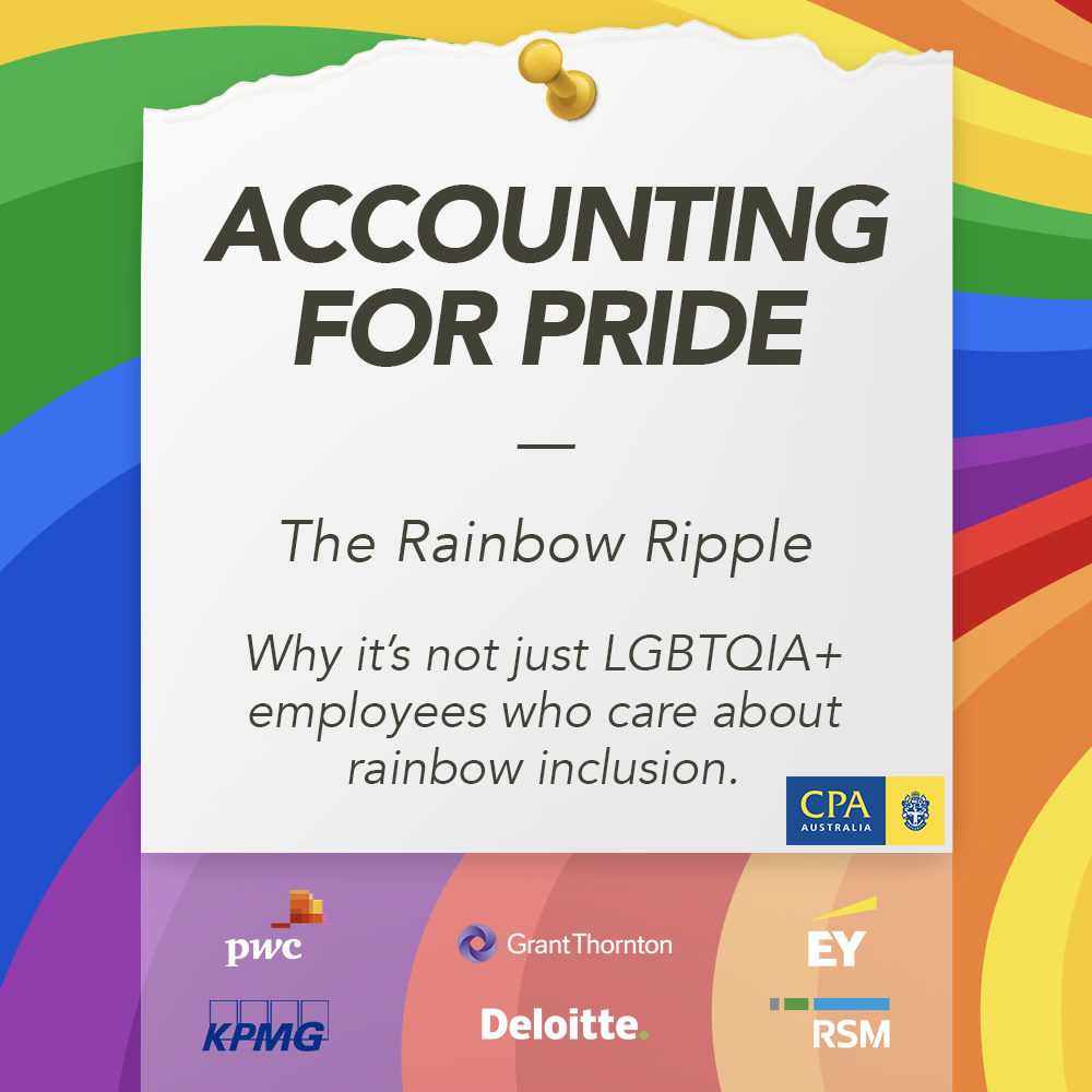 Accounting for Pride: The rainbow ripple